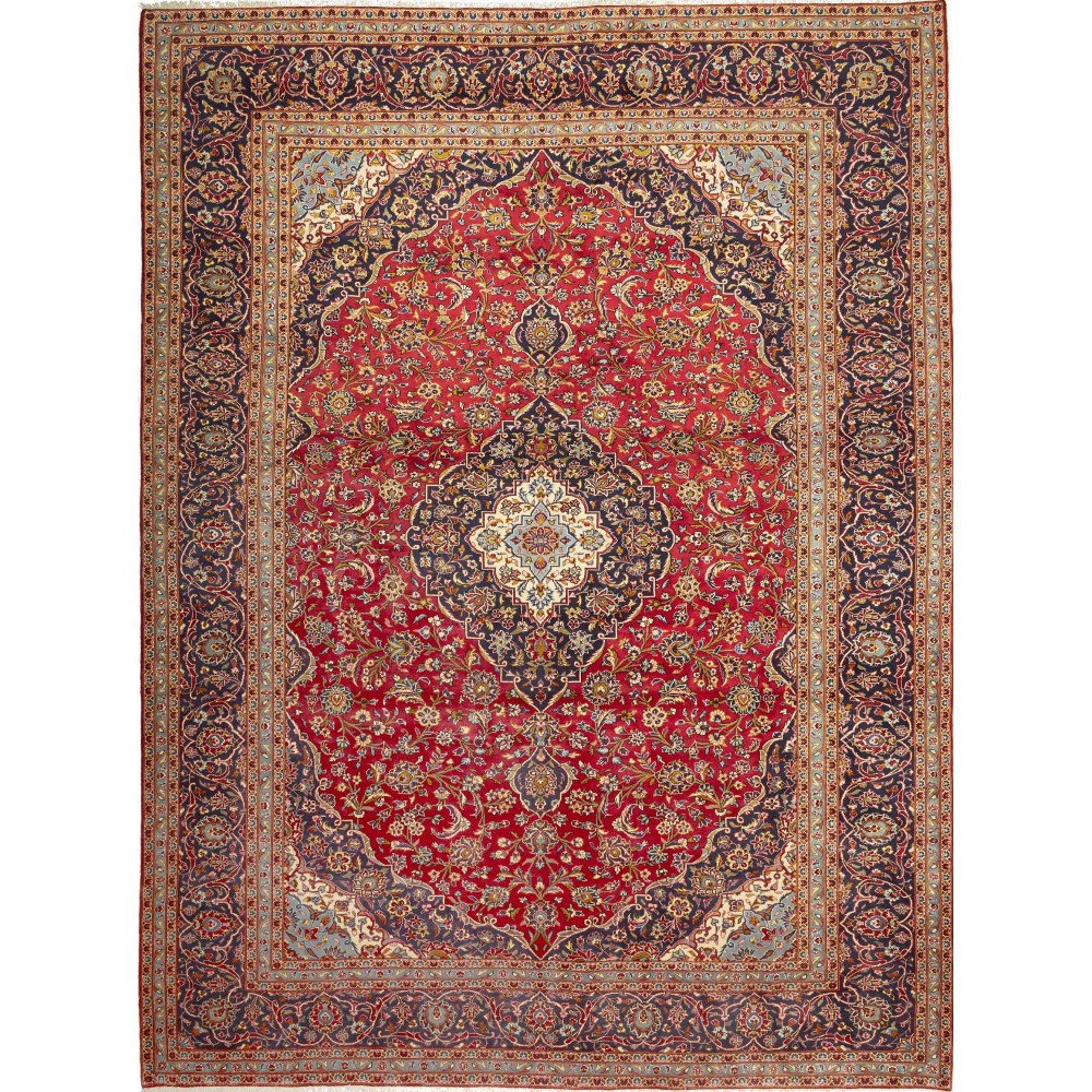 Tappeto Ardakan Persia marrone giallo 300x395