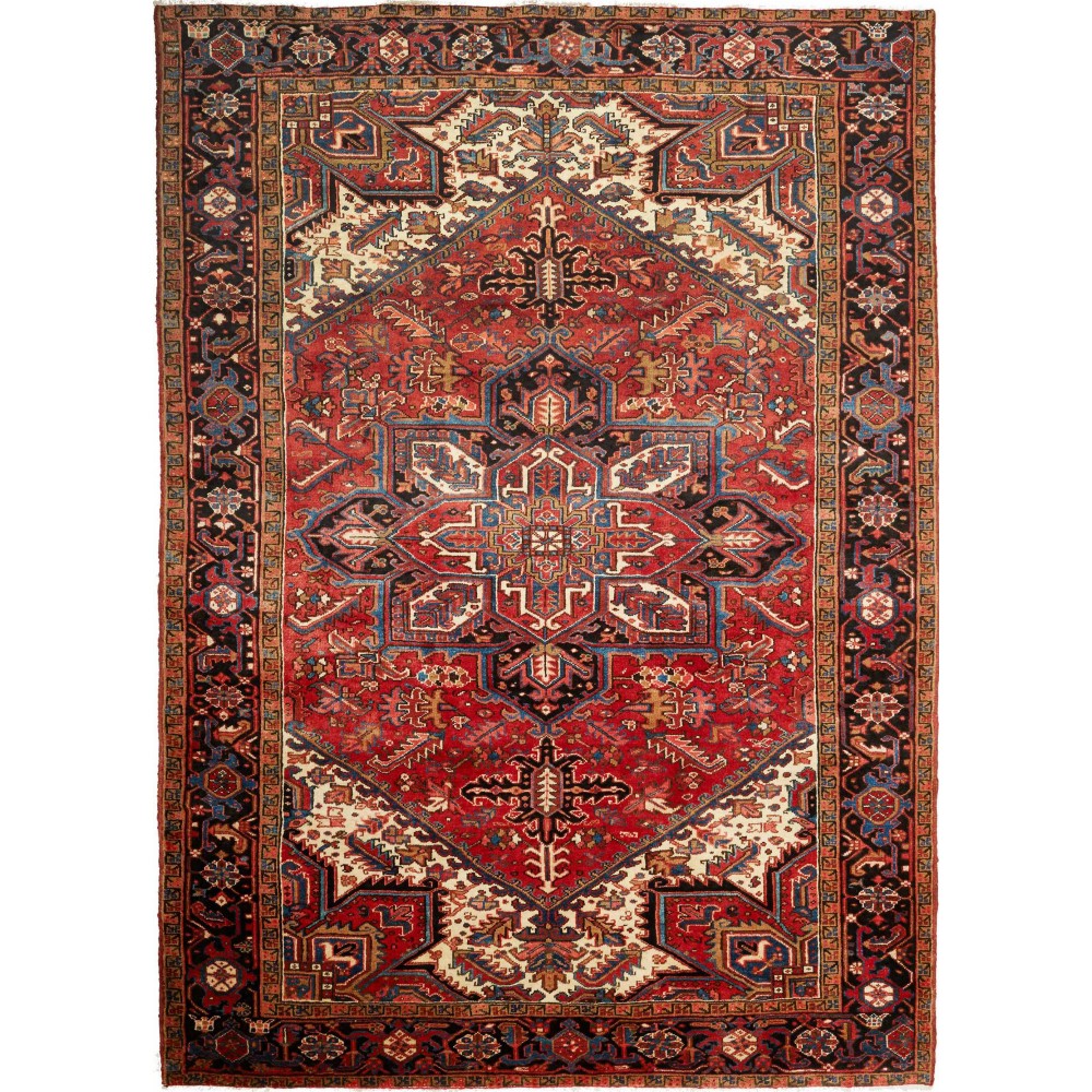Tappeto Gorawan Persia marrone blu 235x327