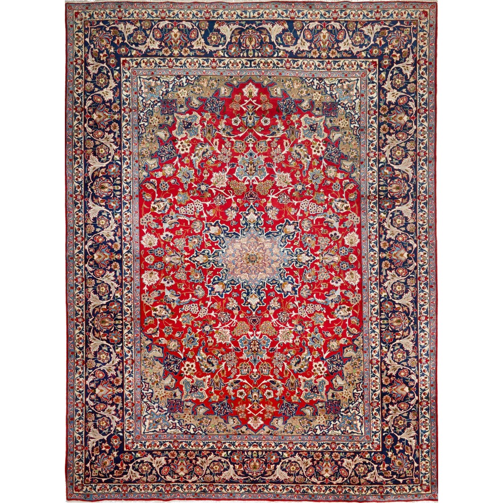 Tappeto Nadjafabad Persia marrone 312x420