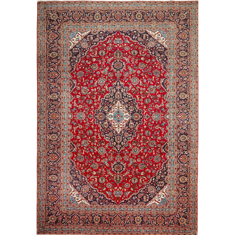 Tappeto Ardakan Persia marrone giallo 253x360