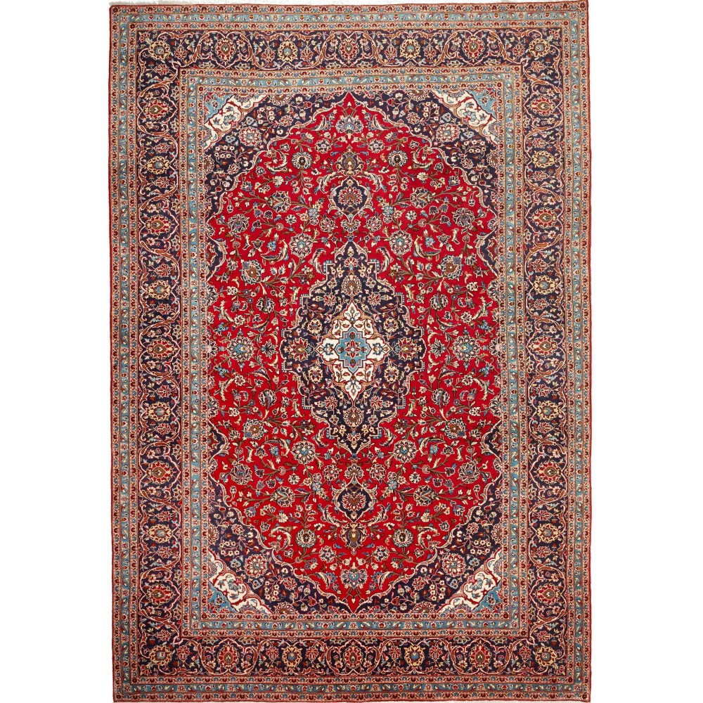 Tappeto Ardakan Persia marrone grigio 243x363