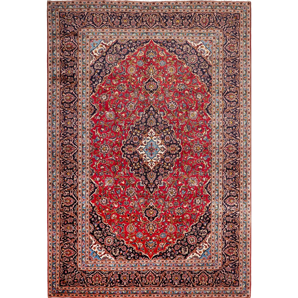 Tappeto Ardakan Persia marrone arancione 245x360