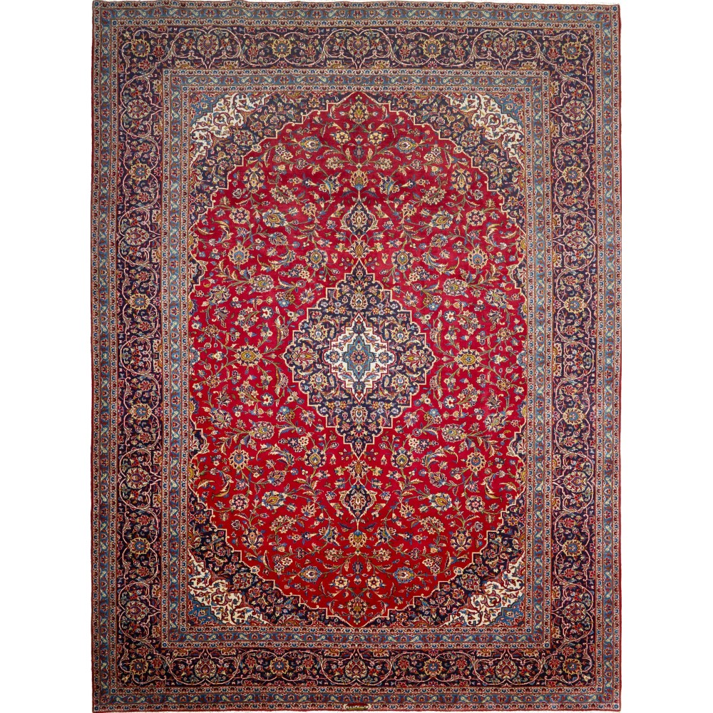 Tappeto Ardakan Persia marrone giallo 305x405