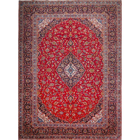 Tappeto Ardakan Persia marrone bianco 300x400