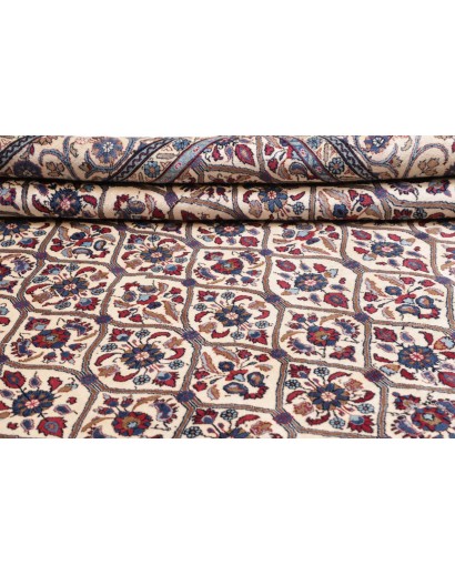 Tappeto Kashan Persia beige marrone 245x335