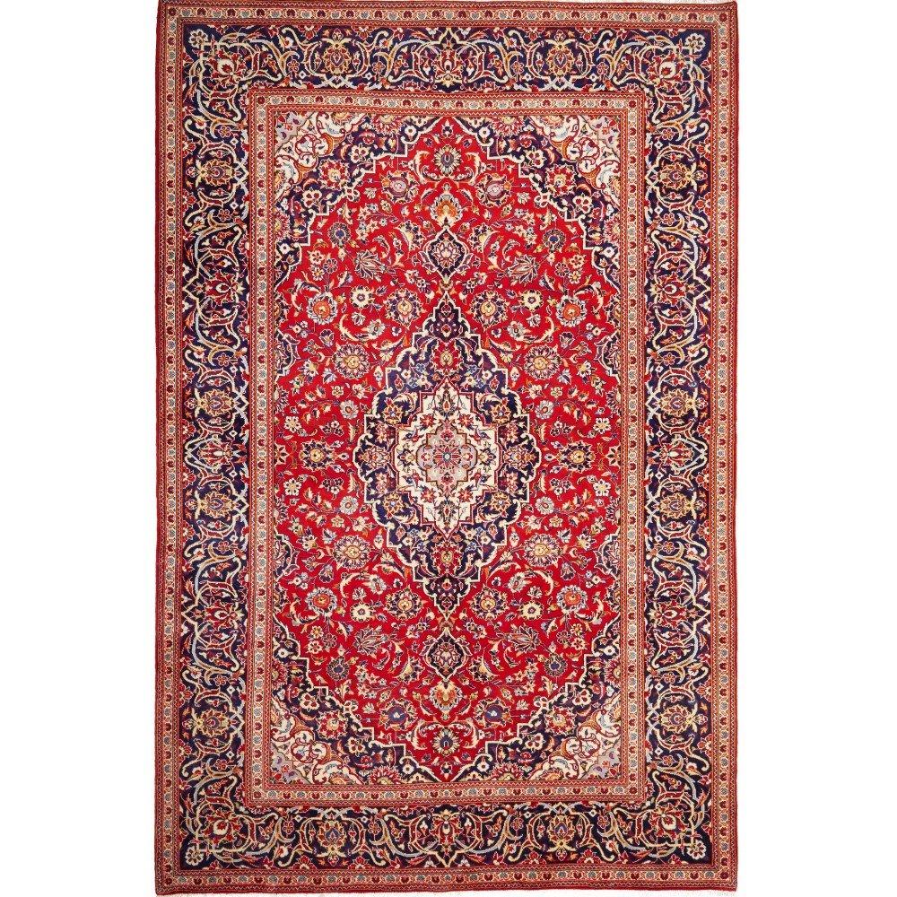 Tappeto Ardakan Persia marrone giallo 202x310