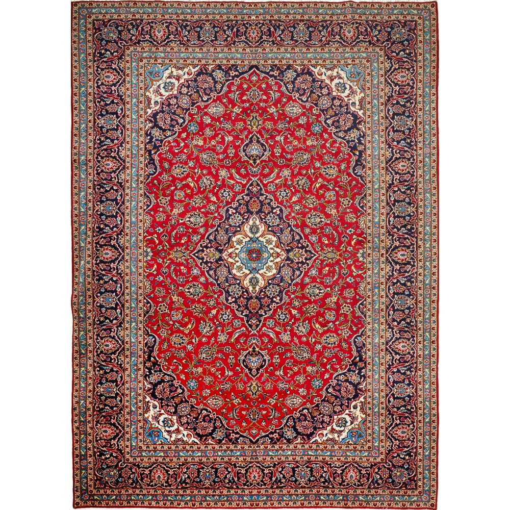 Tappeto Ardakan Persia marrone giallo 248x347