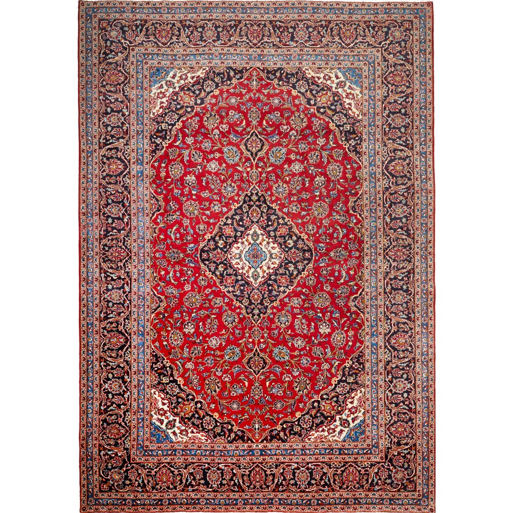 Tappeto Ardakan Persia marrone giallo 247x354