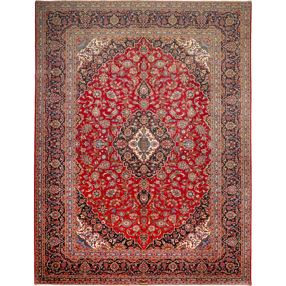 Tappeto Ardakan Persia marrone giallo 300x394
