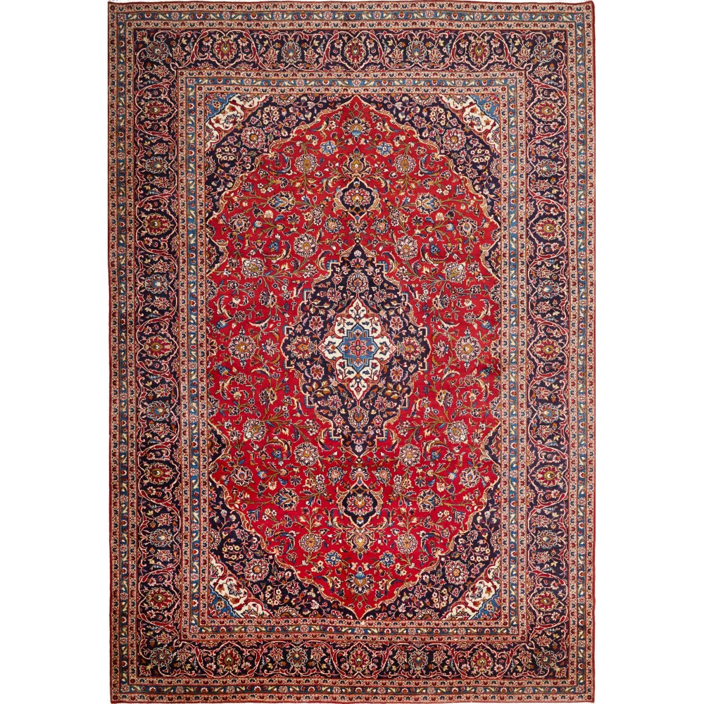 Tappeto Ardakan Persia marrone grigio 245x358
