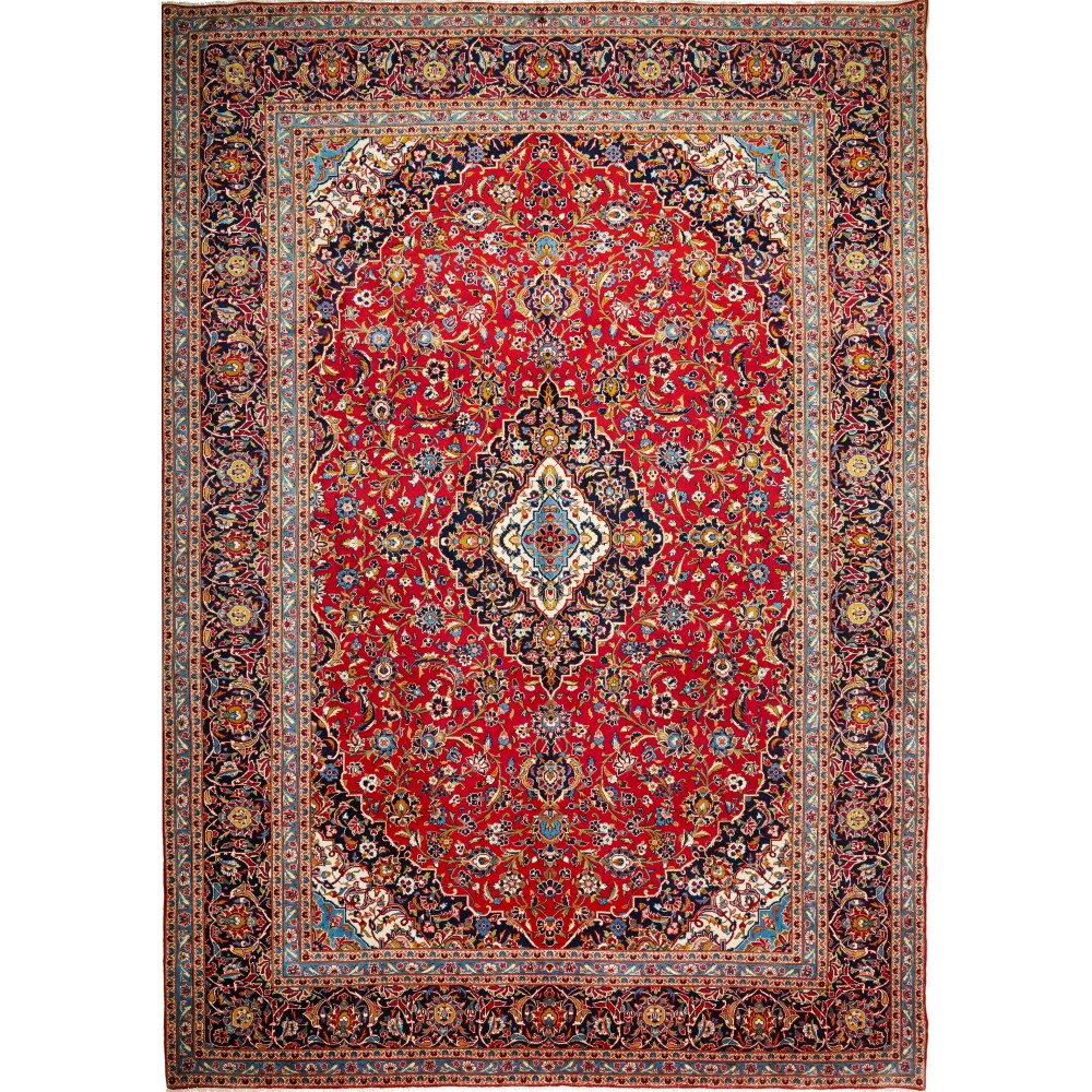 Tappeto Ardakan Persia marrone blu 300x423