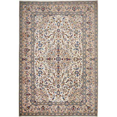 Tappeto Kashan Persia beige marrone 243x353