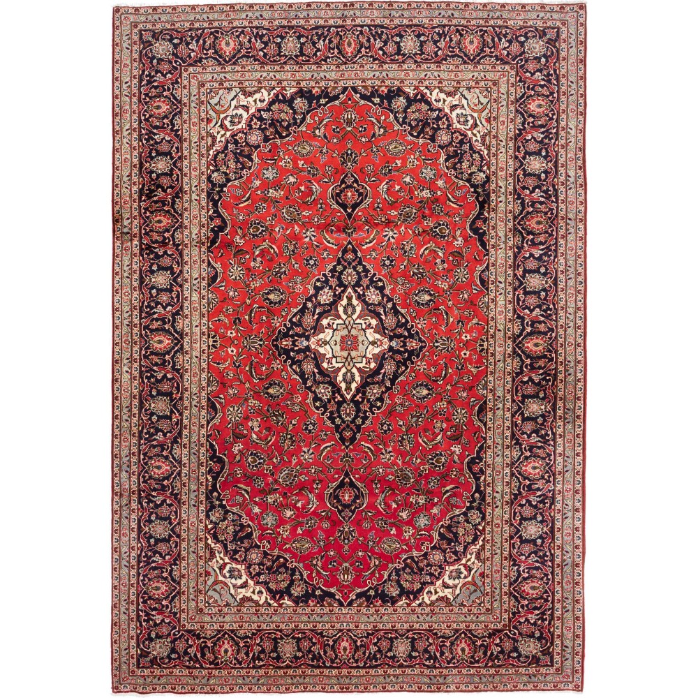 Tappeto Ardakan Persia marrone giallo 242x357