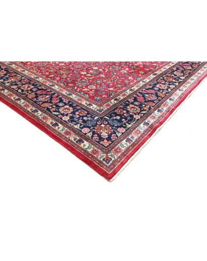 Tappeto Mashad Persia grigio marrone 304x395
