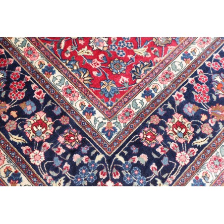 Tappeto Mashad Persia grigio marrone 304x395