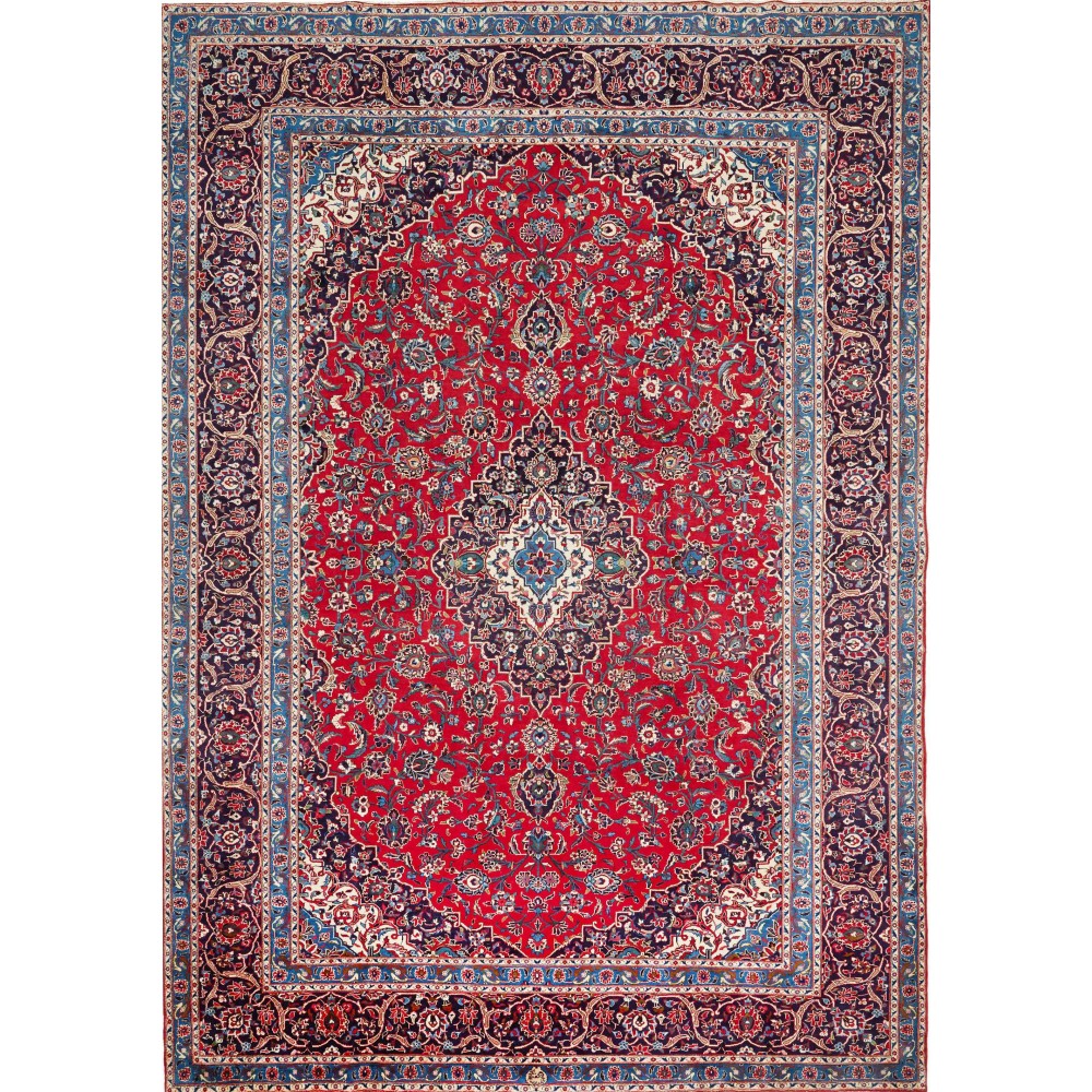 Tappeto Ardakan Persia marrone bianco 250x357