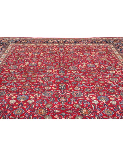 Tappeto Mashad Persia grigio marrone 304x395