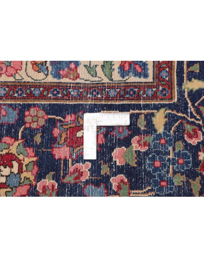 Tappeto Mashad Persia grigio marrone 304x395