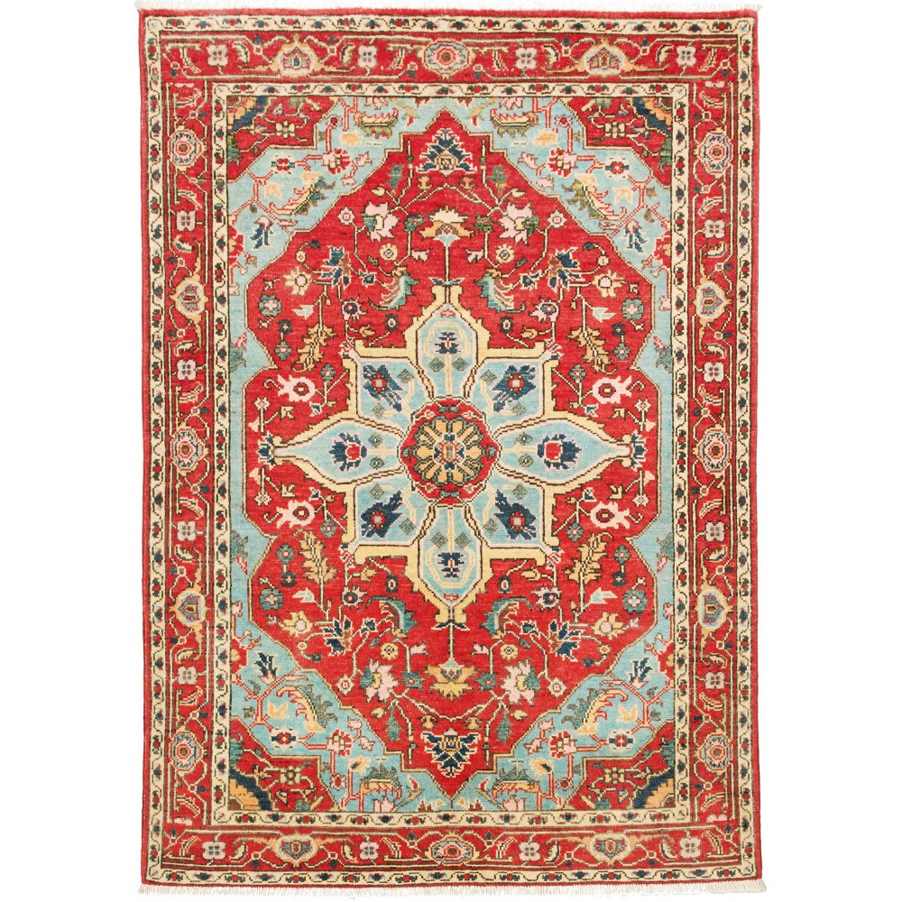 Tappeto Zigler Pakistan marrone rosso 120x173