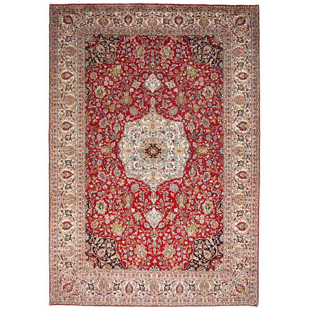Tappeto Ardakan Persia beige blu 246x357