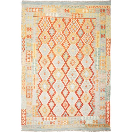 Tappeto Kilim Afghanistan giallo 206x290