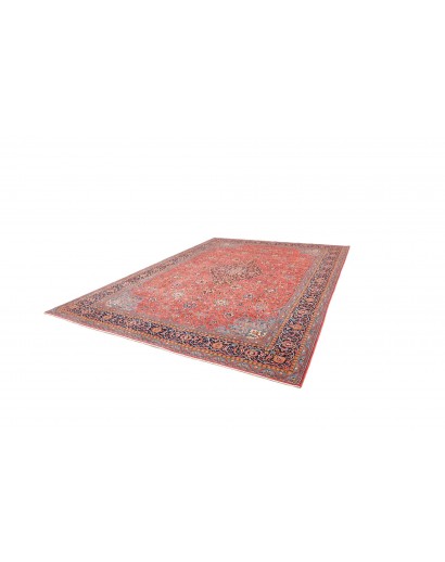 Tappeto Sarough Persia azzurro arancione 296x400