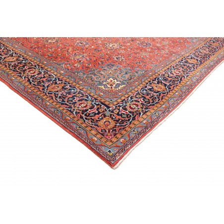 Tappeto Sarough Persia azzurro arancione 296x400
