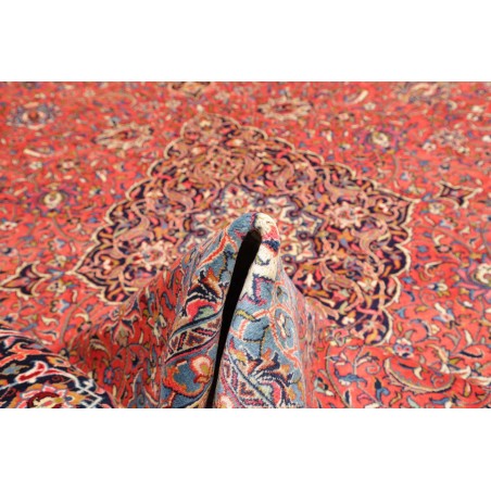 Tappeto Sarough Persia azzurro arancione 296x400