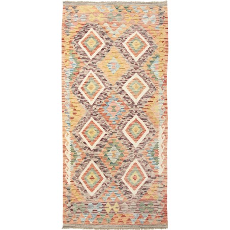 Tappeto Kilim Afghanistan marrone 100x215