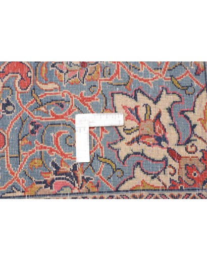 Tappeto Sarough Persia azzurro arancione 296x400