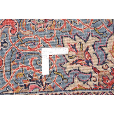Tappeto Sarough Persia azzurro arancione 296x400