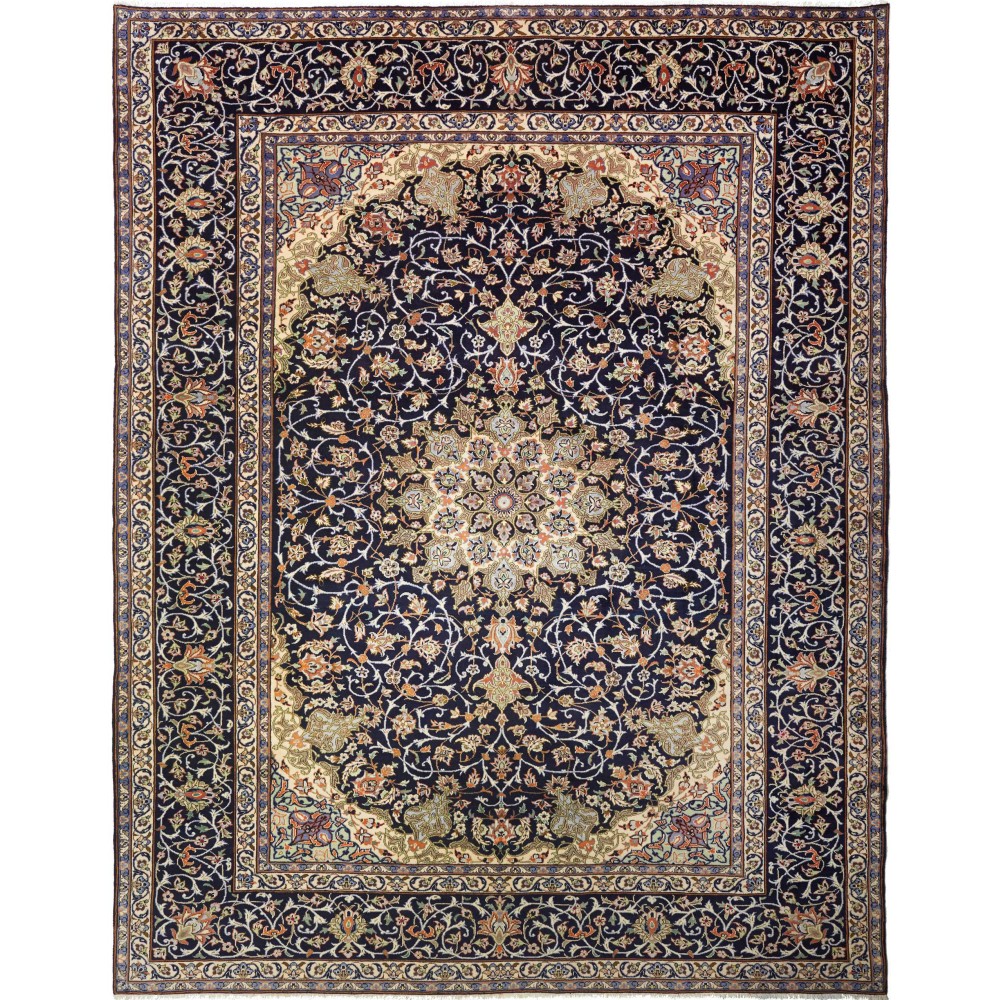 Tappeto Nadjafabad Persia grigio bianco 300x400