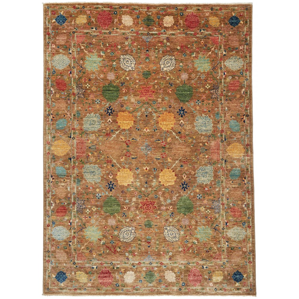 Tappeto Shahi Fine Pakistan arancione giallo 170x237