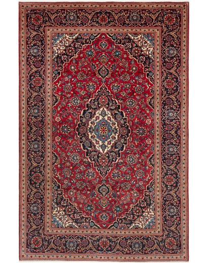 Tappeto Ardakan Persia grigio giallo 195x305