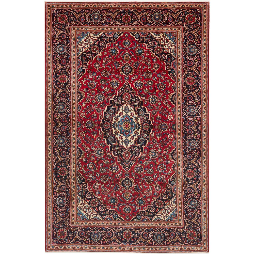Tappeto Ardakan Persia grigio giallo 195x305