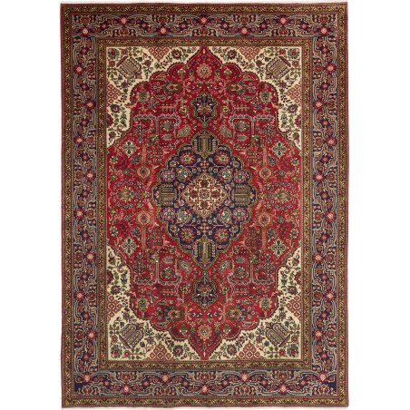 Tappeto Tabriz Persia marrone 204x290