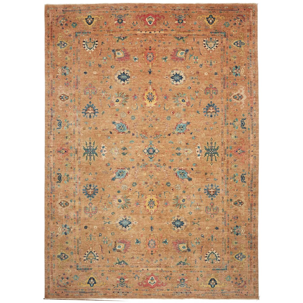 Tappeto Zigler Fine Pakistan marrone grigio 307x428