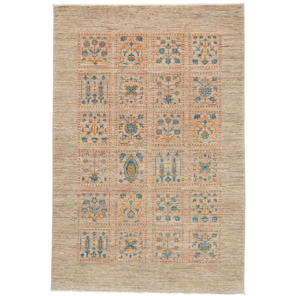 Tappeto Bakhteari Pakistan marrone 114x175