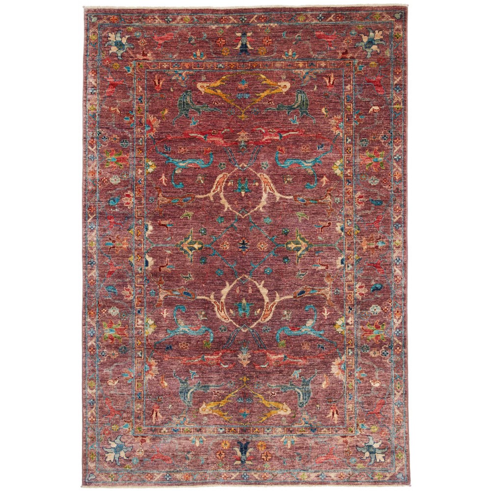 Tappeto Zigler Fine Pakistan azzurro marrone 148x215