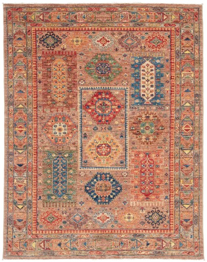 Tappeto Tribal Pakistan marrone 148x194