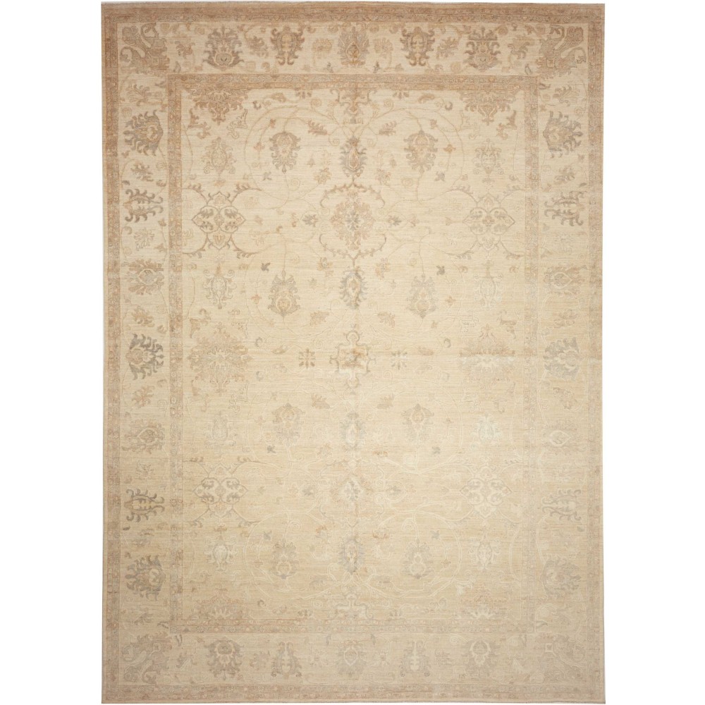 Tappeto Zigler Fine Pakistan marrone bianco 304x424