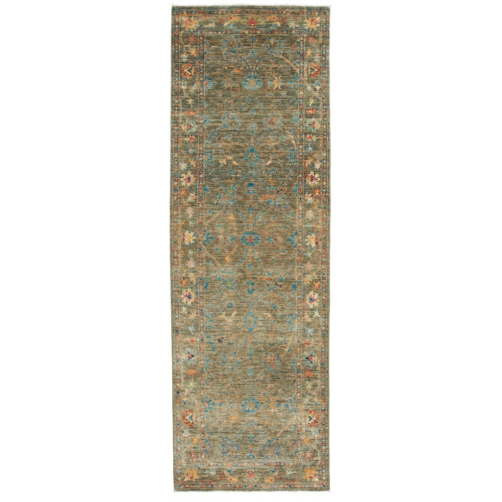 Tappeto Zigler Fine Pakistan bianco grigio 80x249