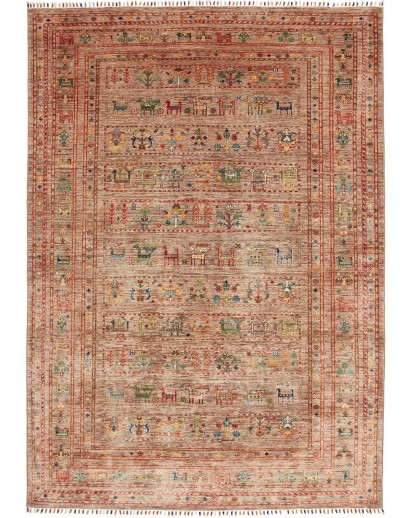 Tappeto Rubin Pakistan marrone 167x240
