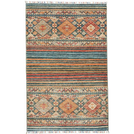 Tappeto Rubin Pakistan marrone grigio 97x153