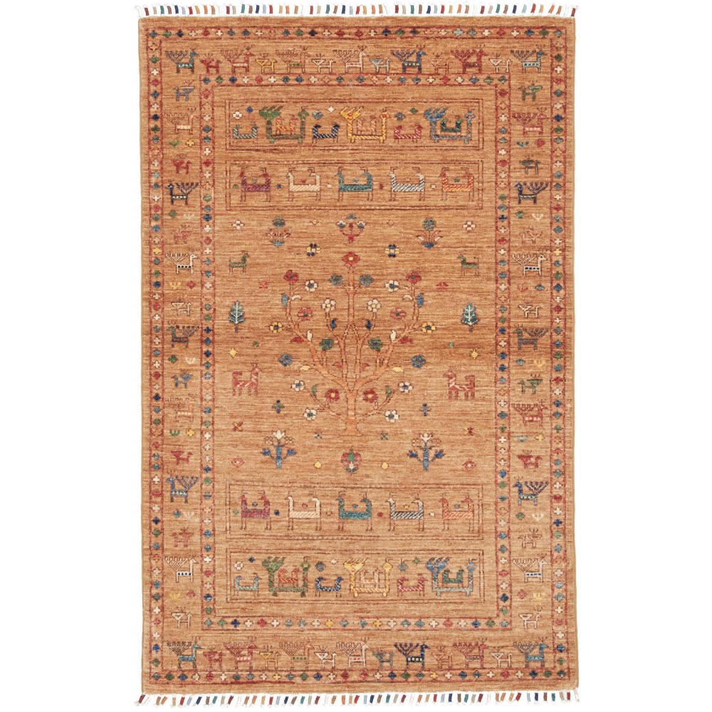 Tappeto Rubin Pakistan arancione 97x152