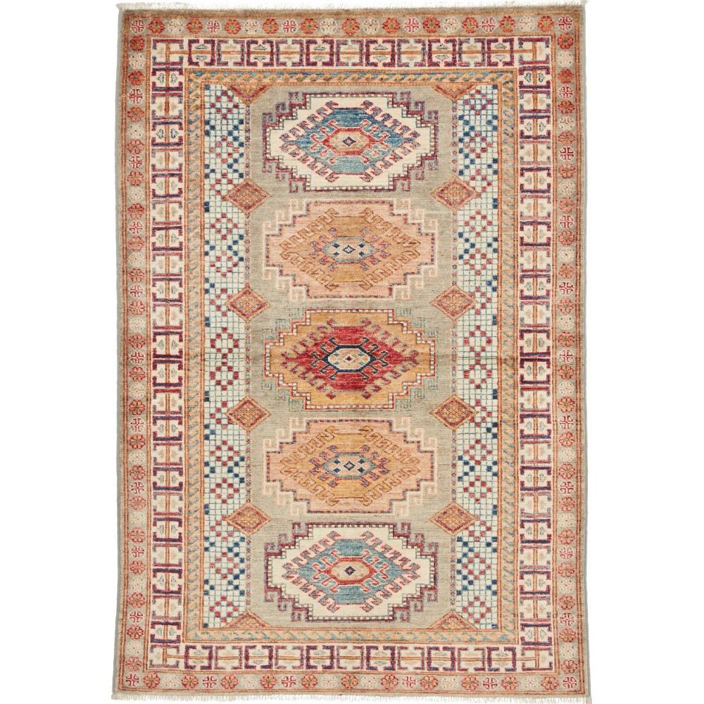 Tappeto Kazak Fine Pakistan marrone 103x152