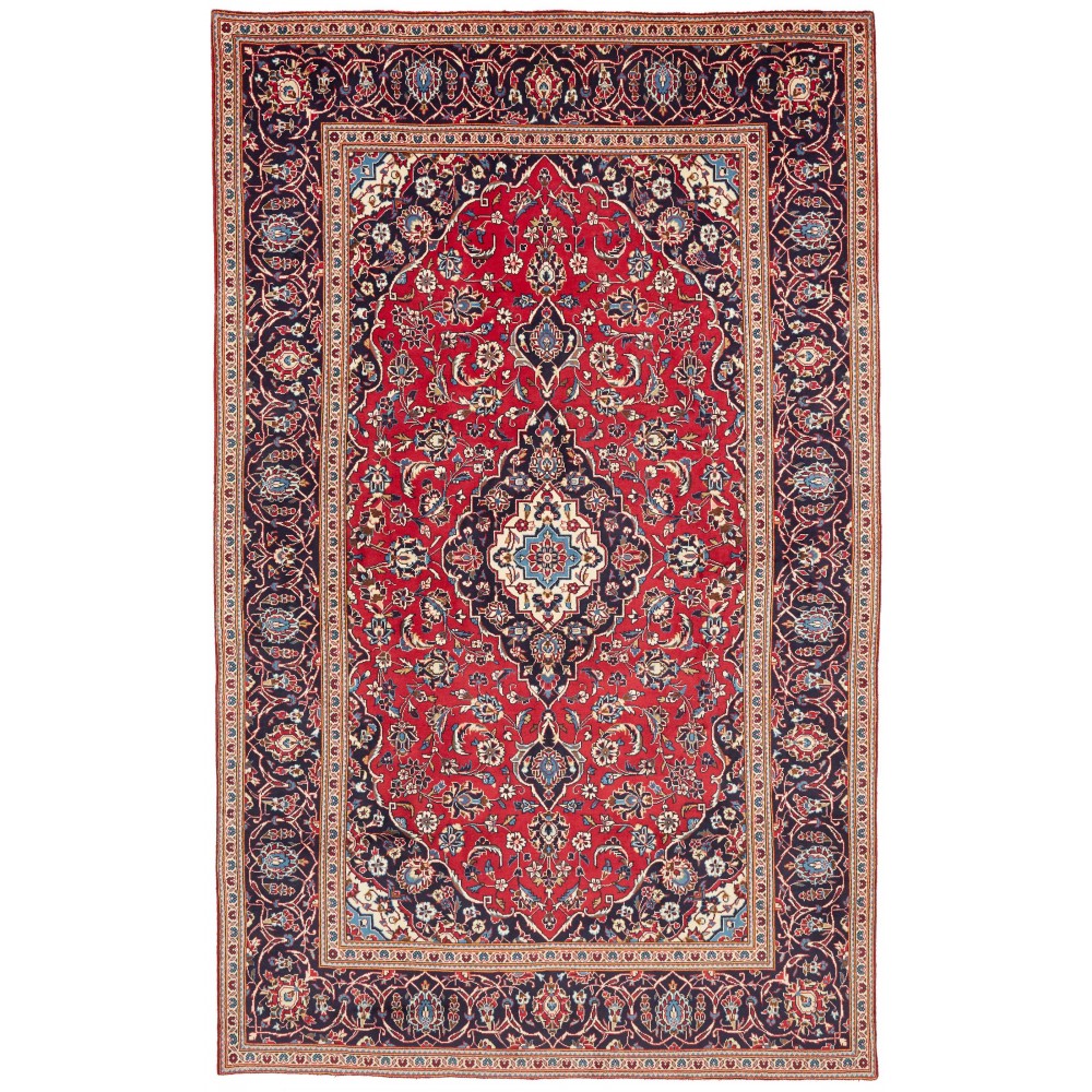 Tappeto Ardakan Persia marrone giallo 197x312