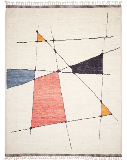 Tappeto bianco grigio 279x366