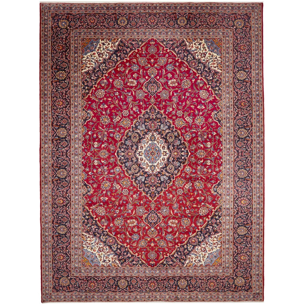 Tappeto Ardakan Persia marrone giallo 302x405