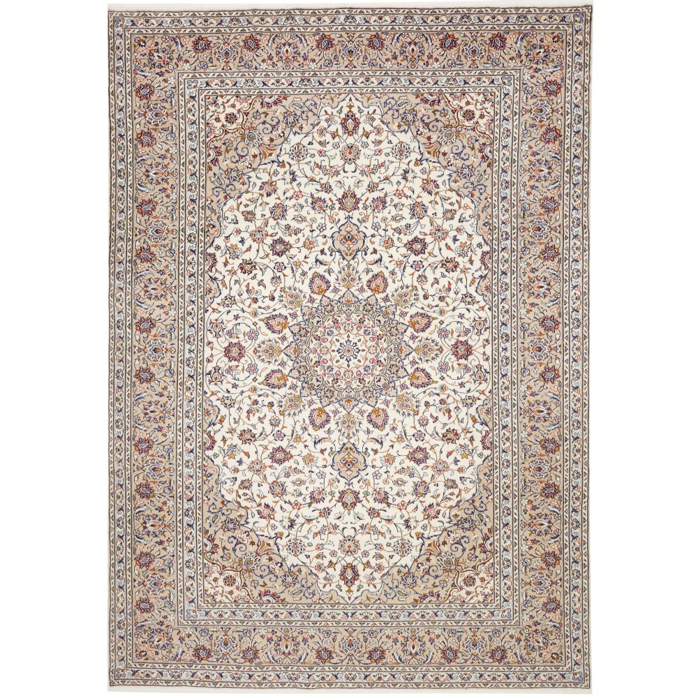 Tappeto Kashan Persia bianco 245x345